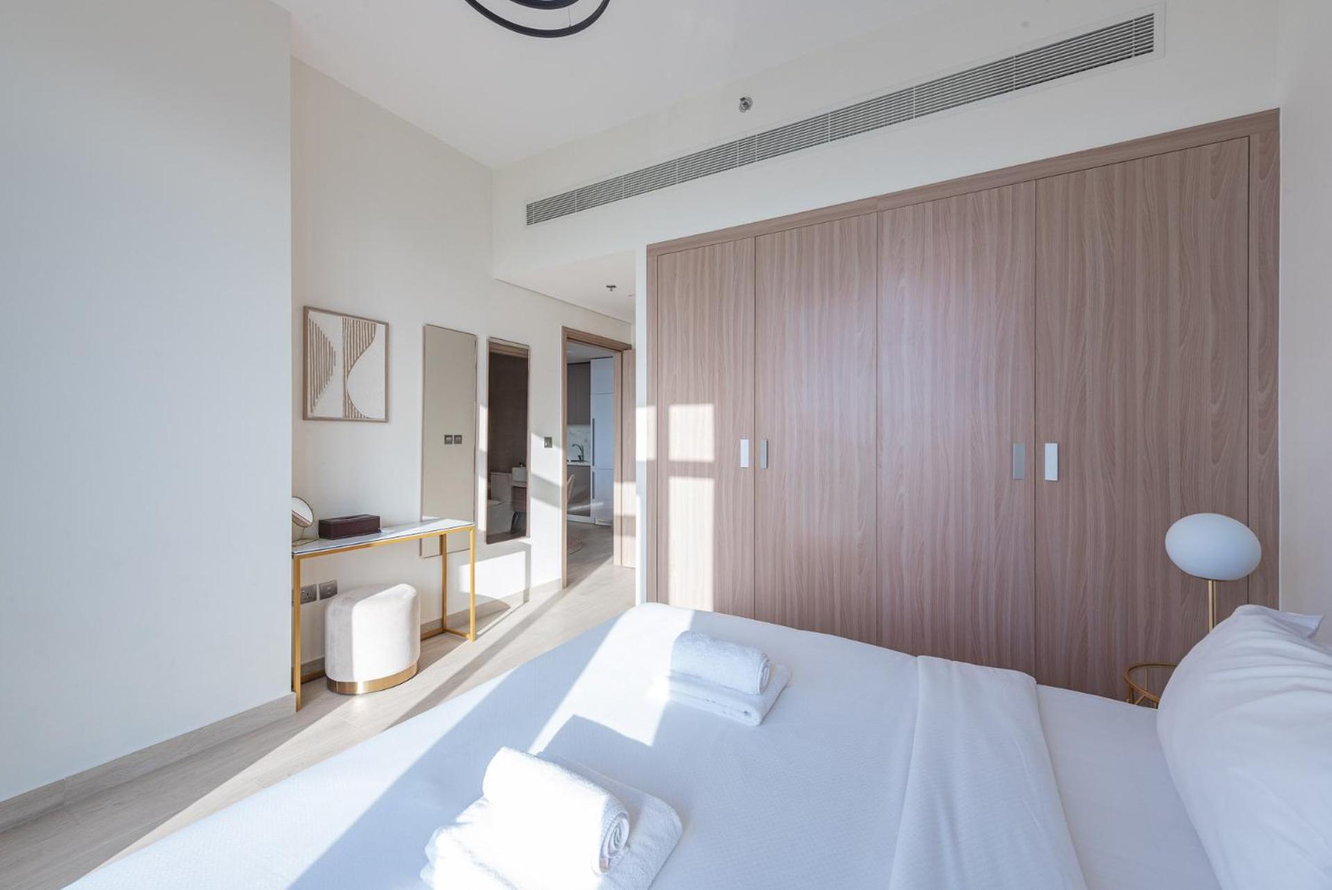 Cozy & Convenient 1Br Haven In Al Jaddaf Apartman Dubaj Kültér fotó