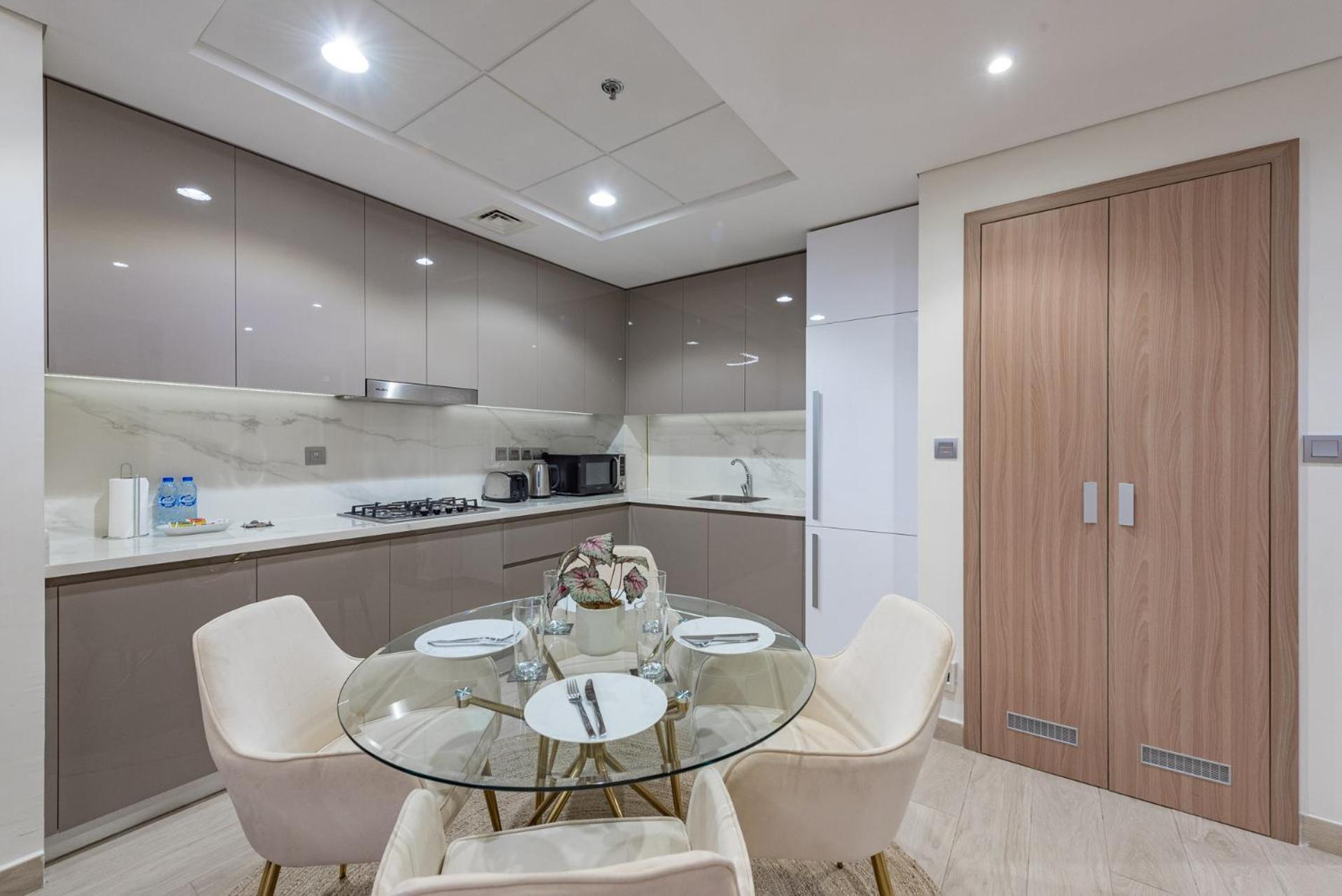 Cozy & Convenient 1Br Haven In Al Jaddaf Apartman Dubaj Kültér fotó