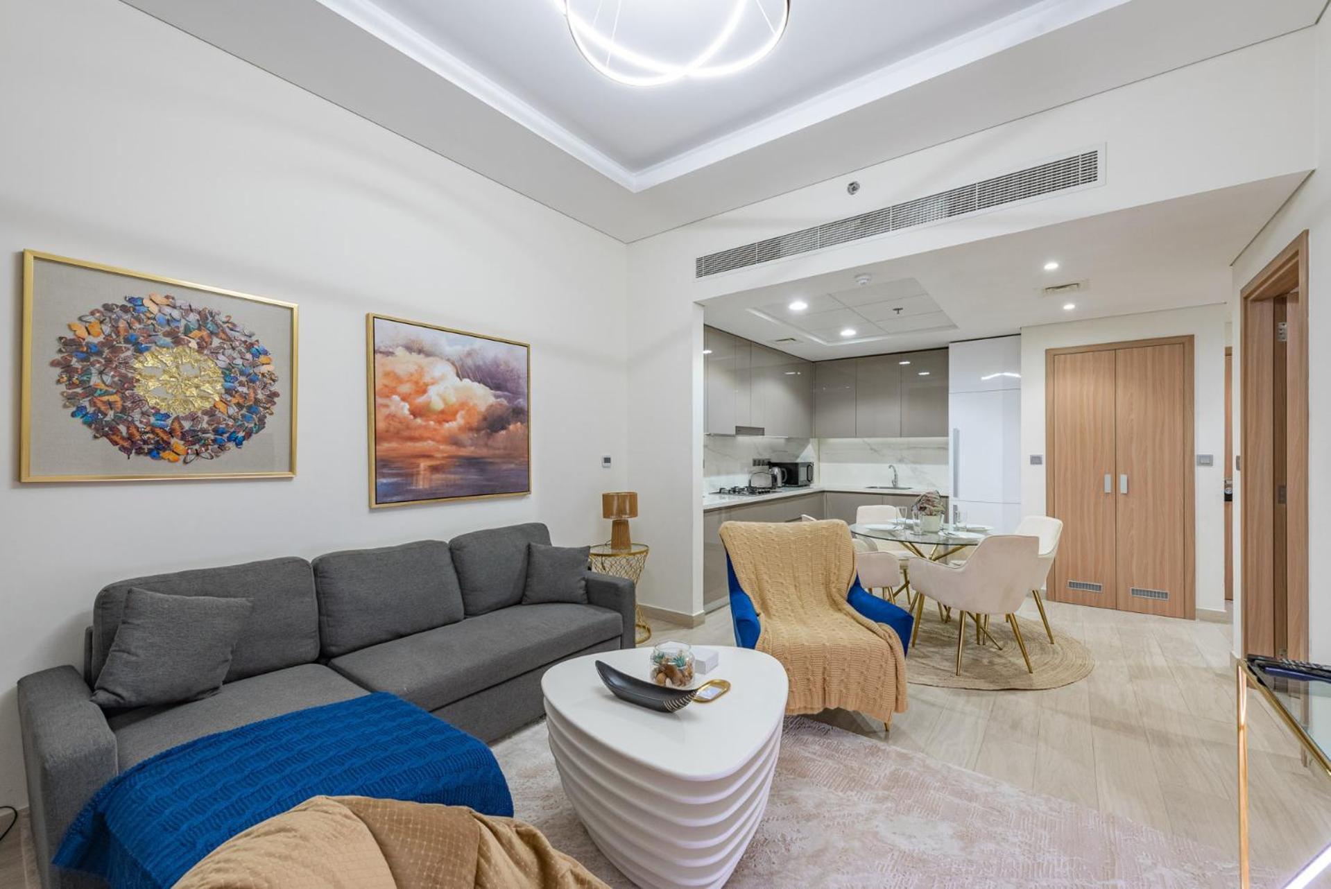 Cozy & Convenient 1Br Haven In Al Jaddaf Apartman Dubaj Kültér fotó