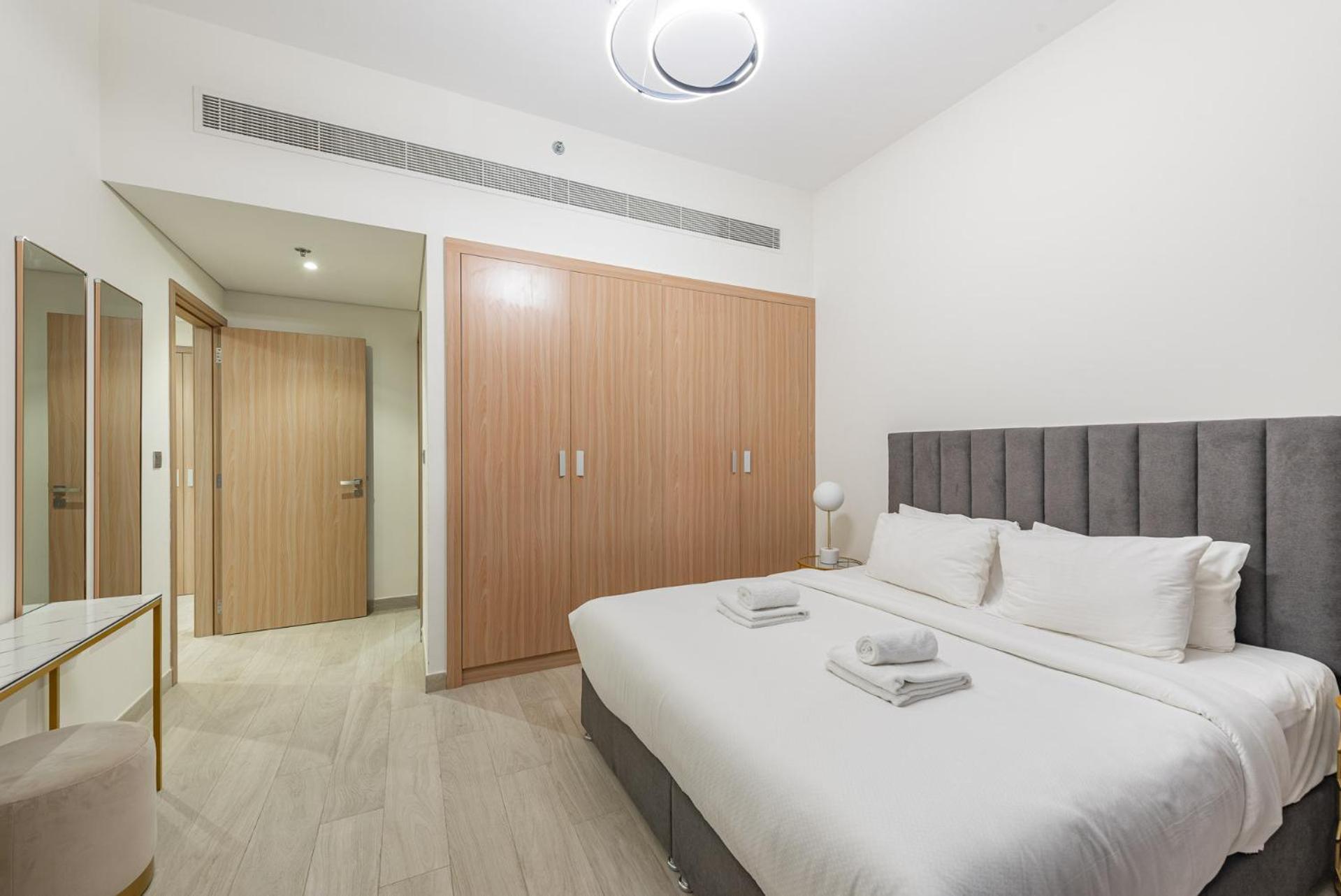 Cozy & Convenient 1Br Haven In Al Jaddaf Apartman Dubaj Kültér fotó